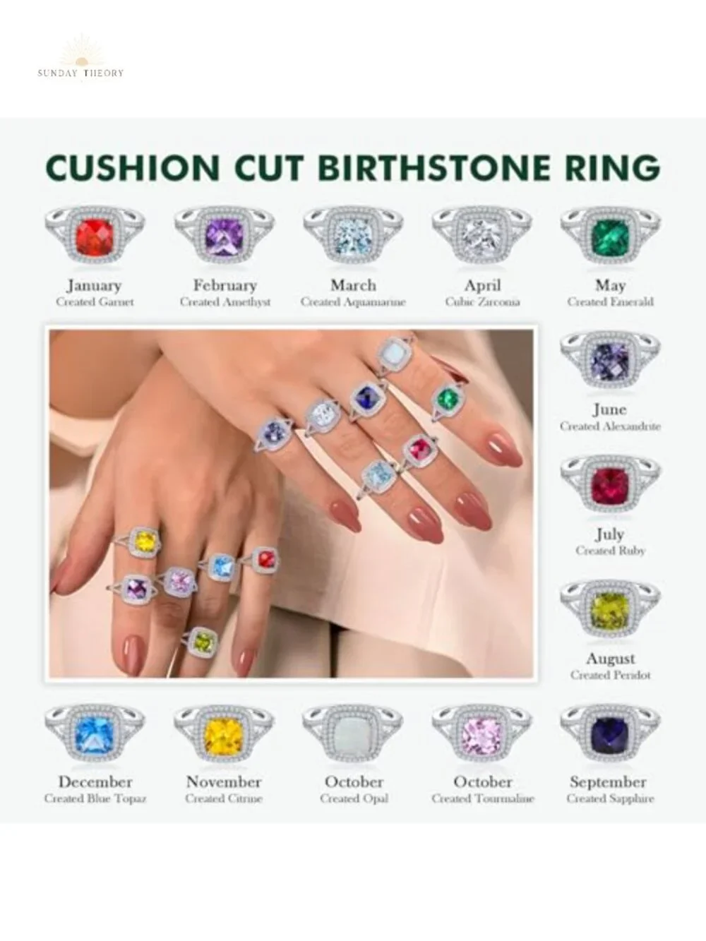 N/A elegant birthstone